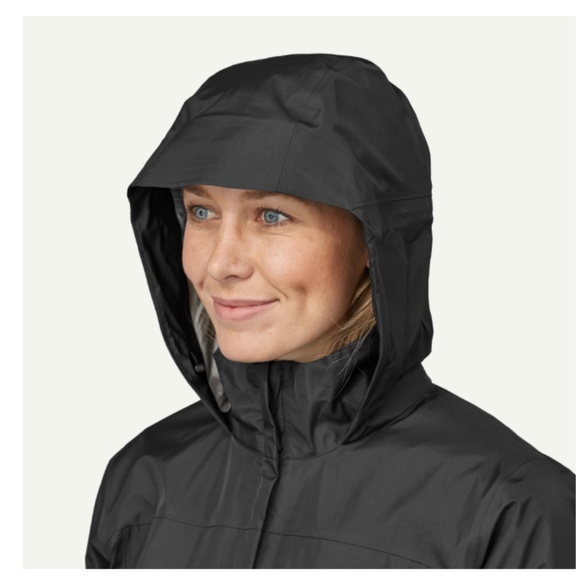 Like-New- Patagonia Torrentshell Black 3L Rain Parka Jacket Coat (3) - Picture 7 of 16